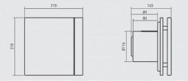 Бытовой вентилятор Soler&Palau Silent 200 CRZ Design 3C осевой белый 5210604100