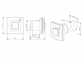 Бытовой вентилятор Soler&Palau Silent Dual 200 осевой белый 5210641000