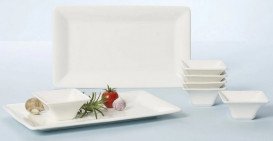 Чаша глубокая квадратная Villeroy & Boch Pi Carré 9х9 см премиум фарфор белый 16-3334-3944