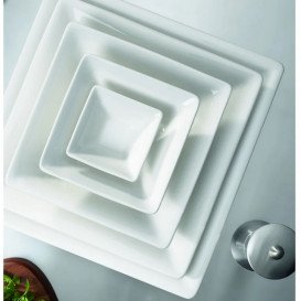 Чаша глибока квадратна Villeroy & Boch Pi Carré 9х9 см преміум фарфор білий 16-3334-3944