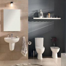 Чаша унитаза-компакта Kolo Freja горизонтальный выпуск керамика белый L73200000