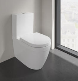 Чаша унитаза-компакта Villeroy & Boch Architectura 37х70 см санитарная керамика альпийский белый 5691R001