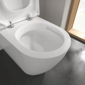 Чаша унитаза-компакта Villeroy & Boch Subway 2.0 37х70 см санитарная керамика альпийский белый 5617R001