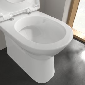 Чаша унітазу-компакту Villeroy & Boch ViCare 36х68 см санітарна кераміка альпійський білий 4620R001