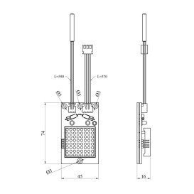 Цифровий екран дисплея бойлера Kroner Runder 0130 CV035151