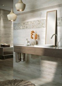 Декор InterCerama Dolorian 60х23 см світло-сірий 071-1 095607