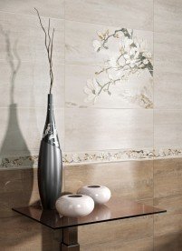 Декор-панно InterCerama Dolorian 60х46 см світло-сірий 071 095606