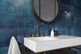 Декор скляний Paradyz Uniwersalne Inserto Szklane Turkois A 29,5х59,5 см IG--295X595-1-INSE.TUA--2