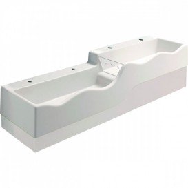 Декоративная фронтальная панель для раковины Geberit Bambini Varicor альпин белый 430010016