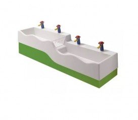 Декоративна фронтальна панель для раковини Geberit Bambini Varicor зелений 430060229