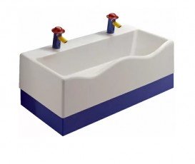 Декоративная фронтальная панель для раковины Geberit Bambini Varicor синий 430210226