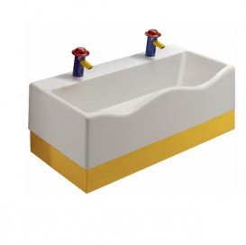 Декоративная фронтальная панель для раковины Geberit Bambini Varicor желтый 430210304