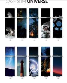 Декоративная накладная панель Terma Case Slim Glass Picture 62х158,5 см стекло графика WRBCSP158062