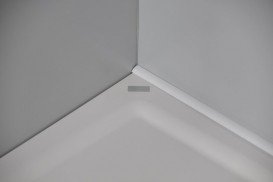 Декоративна планка для душового піддону Ravak 6/1100 універсальна біла XB441100001