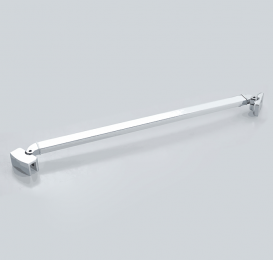 Тримач скла кутовий Volle 35 хром 18-05J-35