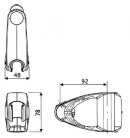 Тримач для душу Hansgrohe Unica 'D білий 96190450