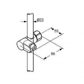 Тримач для душу Kludi Sirena 6253505-00