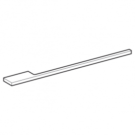 Держатель для полотенец Geberit Group для мебели в ванной комнате прямой угол металл хром 510040000