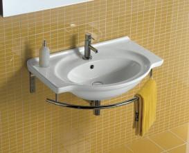 Держатель для полотенец Hatria Sophie для раковины 86 см хром Y0PU