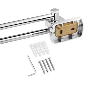 Держатель для полотенец Kroner KRM Graz-C95614 поворотный хром CV035535