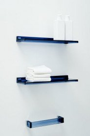 Держатель для полотенец Laufen Kartell Rail 45 см пластик голубой H3813310830001