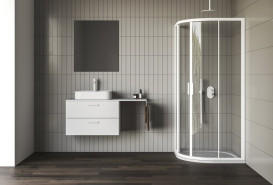 Держатель для полотенец Ravak Balance II 46,5 см металл белый X000001817