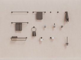 Держатель для полотенец Ravak Kona KN 310 графит матовый X07P1328