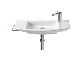 Тримач для рушників Roca Hall 22 см для монтажу під раковину метал хром A840597001