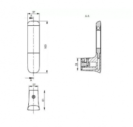 Тримач для туалетного паперу TOTO MH настінний без кришки хром YH10272U