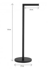 Тримач для туалетного паперу VBI Round нержавіюча сталь хром VBI-049900CH