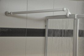 Тримач до шторкою для ванни Ravak Rosa VSK2 короткий білий B110000001