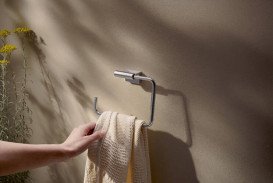 Держатель-кольцо для полотенец Hansgrohe AddStoris S металл хром 41784000