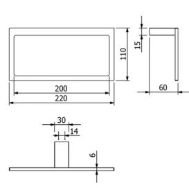 Тримач-кільце для рушників Kludi Vela C хром 3197805