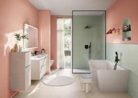 Держатель-кольцо для полотенец Villeroy & Boch Elements - Tender матовый черный TVA151005000K5