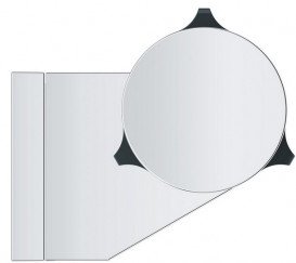 Держатель ручного душа Grohe QuickFix Vitalio Universal регулируемый хром 26183001