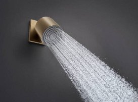 Утримувач верхнього душу Hansgrohe Pulsify пластик шліфована бронза 24139140