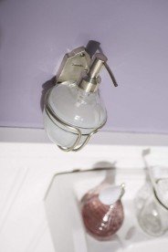 Диспенсер для жидкого мыла Haceka Vintage подвесной стекло/серебро 1170896