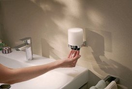 Диспенсер для рідкого мила Hansgrohe AddStoris S 200 мл метал/скло хром 41765000