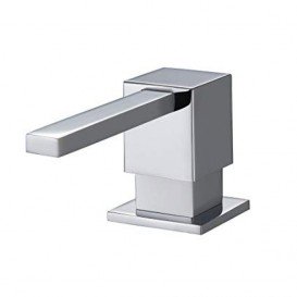 Диспенсер для рідкого мила Kraus латунь / пластик хром KSD-35CH