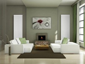 Дизайнерський радіатор Betatherm Blende 180х50,4 см сталь білий B2V 2180/09 9016 99