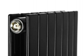 Дизайнерський радіатор Betatherm BQ Quantum 150х32,5 см сталь чорний BQ 2150/08 9005M 99