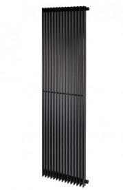 Дизайнерский радиатор Betatherm Metrum 180х46,5 см сталь черный BM6 1180-30/15 9005М 99