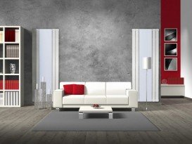 Дизайнерський радіатор Betatherm Mirror 180х60,9 см сталь білий LE 1118/08 9016M 99