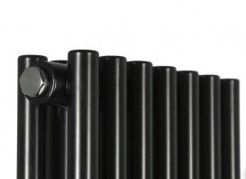 Дизайнерский радиатор Betatherm Praktikum 2 180х27,3 см сталь черный PV 2180/07 9005M 99