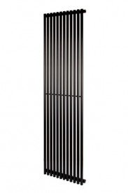 Дизайнерский радиатор Betatherm Praktikum 1 200х50,1 см сталь черный PV 1200/13  9005М 99