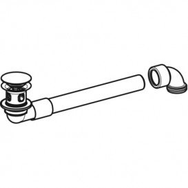 Донний клапан для раковини Geberit хром 152.071.21.1