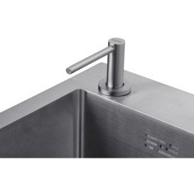 Дозатор для миючого засобу Kroner KRP Spender ECG039 врізний нержавіюча сталь CV030011