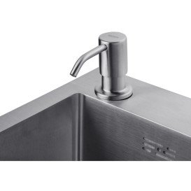 Дозатор для миючого засобу Kroner KRP Spender ECG049 врізний 480 мл нержавіюча сталь CV030012