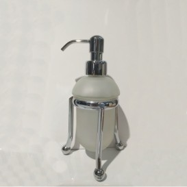 Дозатор для рідкого мила Flab Rio il Classico настільний кераміка / латунь білий / хром 479 / D CHR