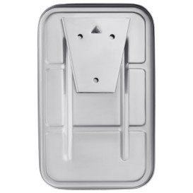 Дозатор для рідкого мила Kroner KRM Rizze-ACC405-5 настінний 500 мл хром CV022961